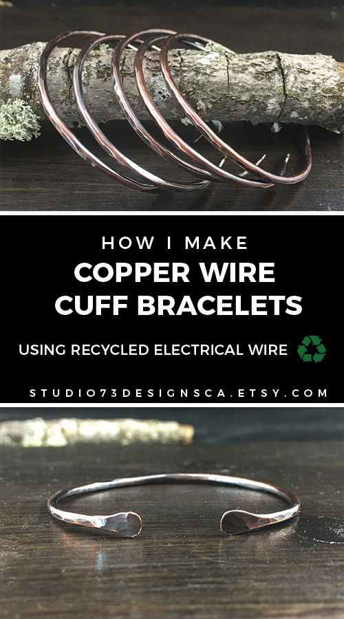 Copper Wire Wrapped Bracelet | Elysian Gems