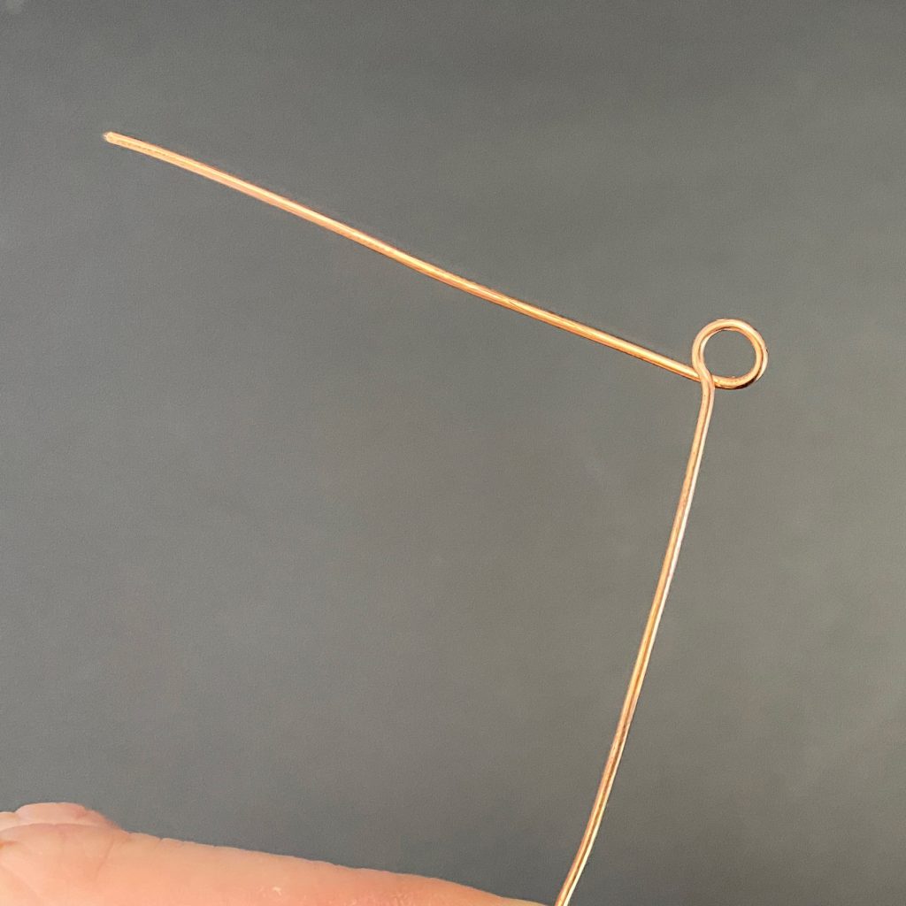 How to Make Wrapped Eye Pin Wire Loop