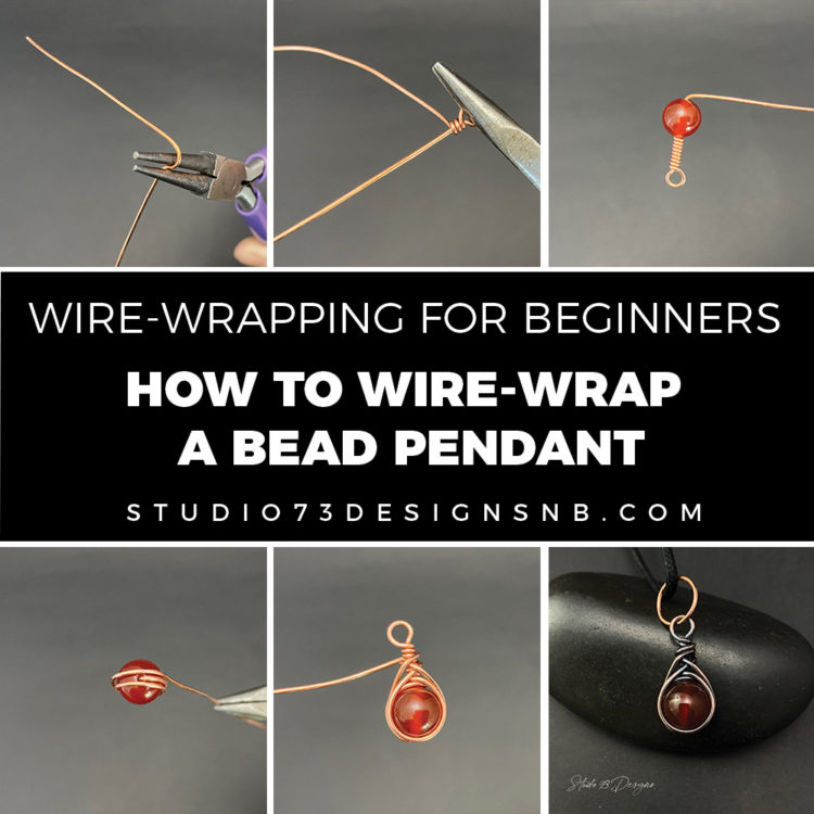 How to Wire Wrap a Bead Pendant