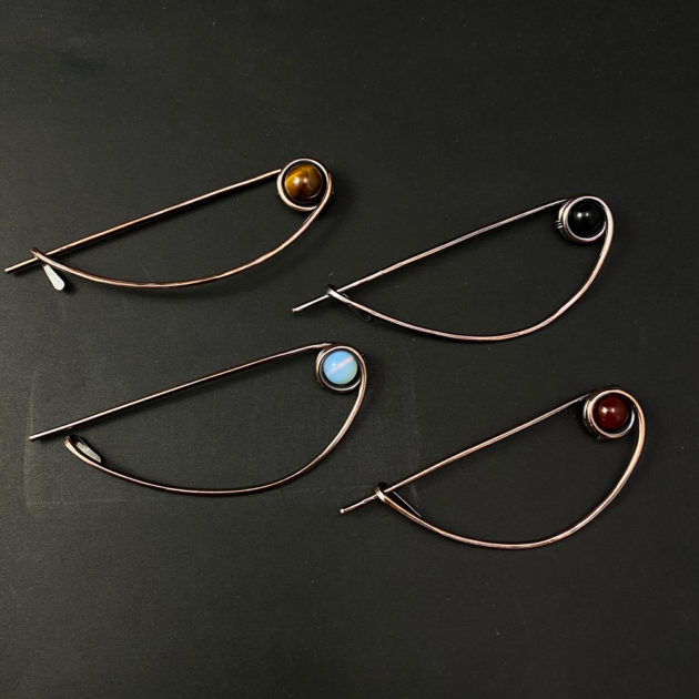 Printable Simple Wire Brooch Tutorial PDF | Studio 73 Designs