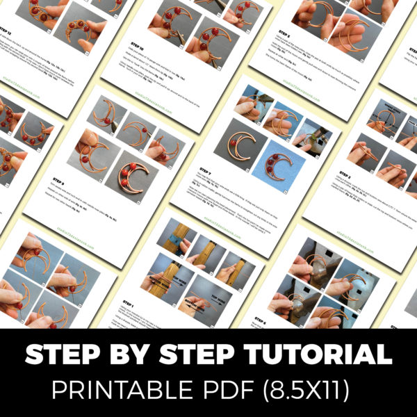 Free Printable Wire Wrapping Patterns.pdf 11 TUTORIALS IN ONE Wire Wrapping Tutorials Bundle for Beginners and ...