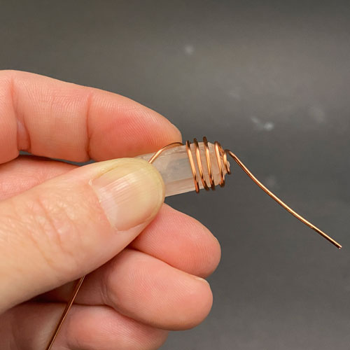 How to Wire Wrap Crystals