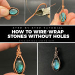 How to wire wrap stones without holes wire-wrapping tutorial for beginners