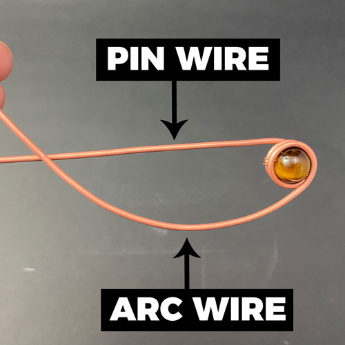 Wire Wrapping Tutorial Simple Wire Brooch