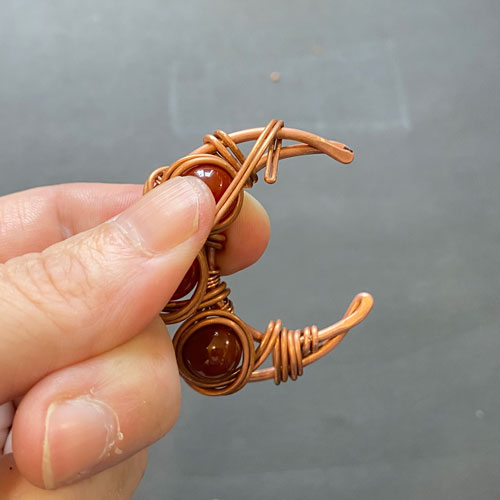 How to Wire Wrap a Crescent Moon Wire Wrapping Tutorial