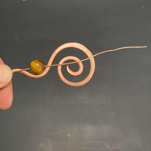Wire-Wrapping Tutorial Wire Wrapped Hair Stick Tutorial