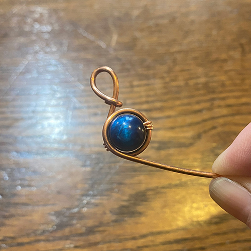 Wire Wrapping Tutorial for Beginners Bead Pendant