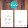 Printable Necklace Card Templates [Bundle of 5 Editable Canva Templates ...