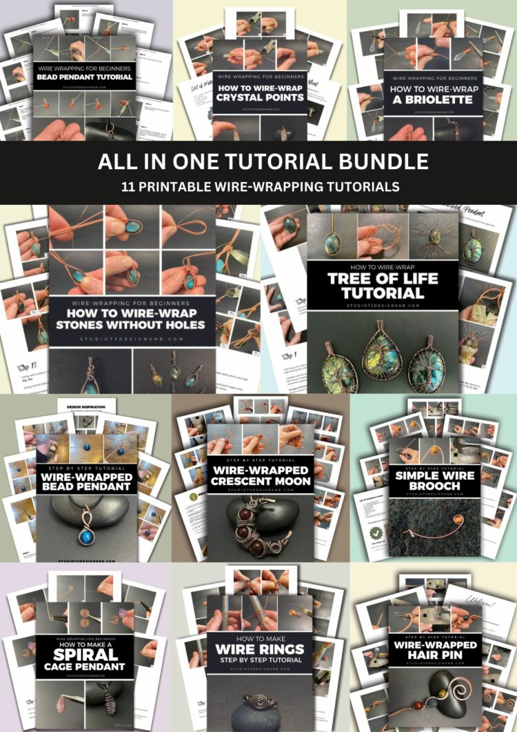 All in one wire wrapping tutorial bundle