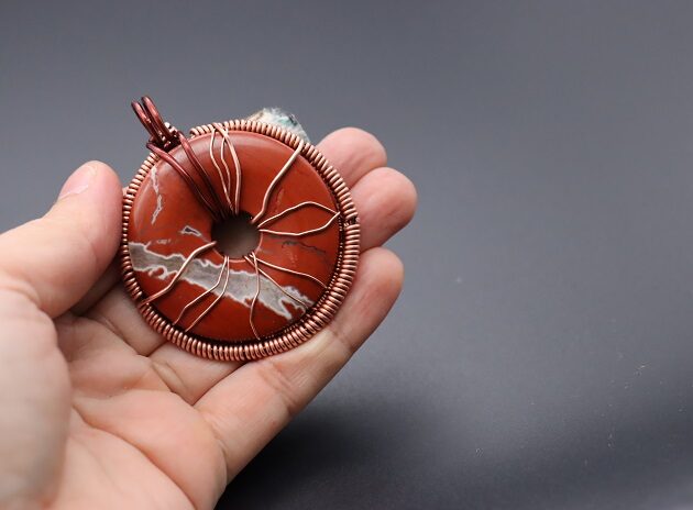 Wire-Wrapping Donut Pendant Tutorials 162