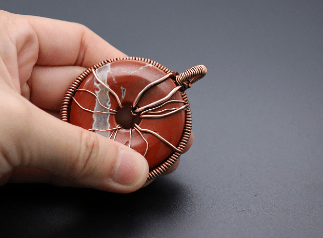 Wire-Wrapping Donut Pendant Tutorials 186