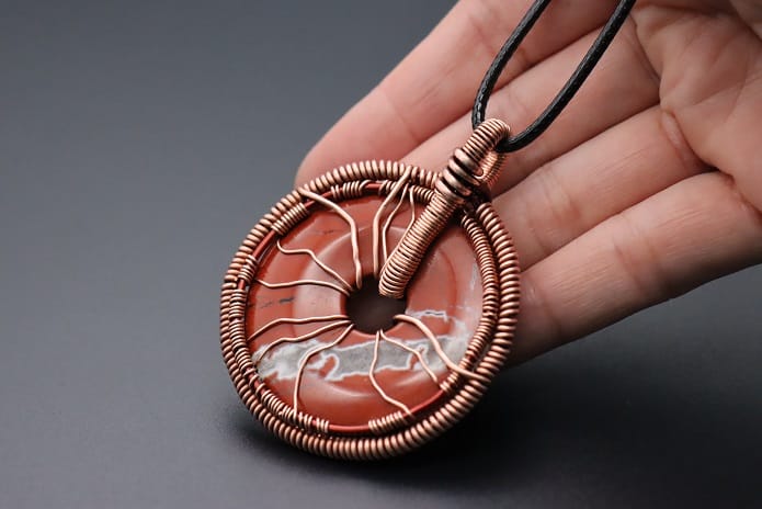 Wire-Wrapping Donut Pendant Tutorials 187