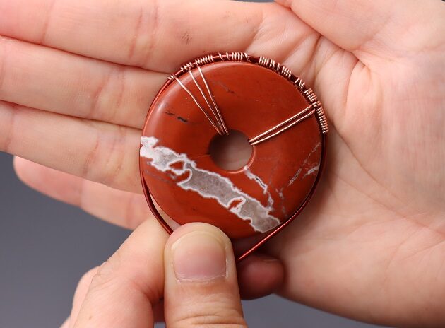 Wire-Wrapping Donut Pendant Tutorials 58
