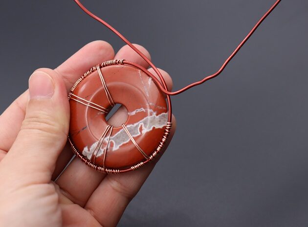 Wire-Wrapping Donut Pendant Tutorials 86