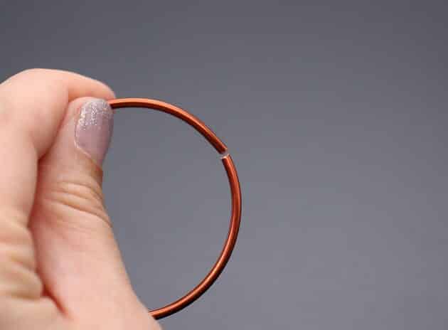 Wire-wrapping Circular Artisan Brown Gemstone Pendant Tutorial 10
