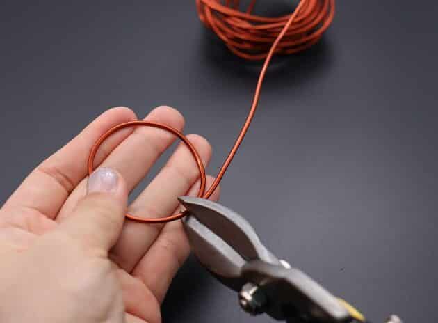 Wire-wrapping Circular Artisan Brown Gemstone Pendant Tutorial 6