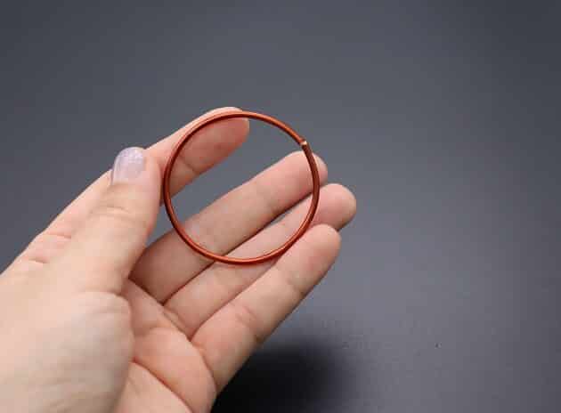 Wire-wrapping Circular Artisan Brown Gemstone Pendant Tutorial 7