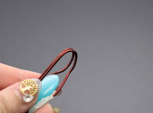 Wire-Wrapping Radiant Oval Turquoise Stone Pendant Tutorial 10