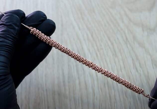 Creating a Tubular Weave Wire Wrapping with Coiled Coil 26