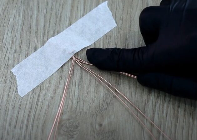 How To Make Wire Braid Wire-Wrapping 11