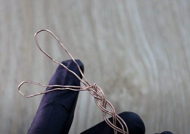 How To Make Wire Braid Wire-Wrapping 34