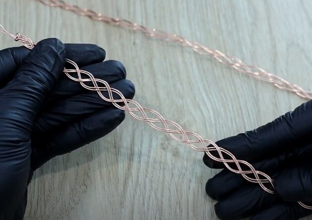 How To Make Wire Braid Wire-Wrapping 40