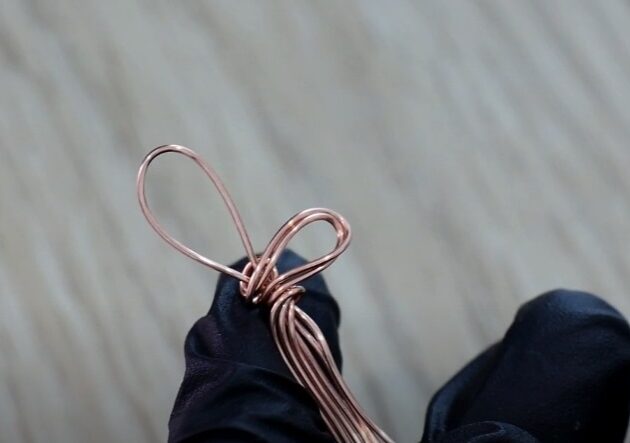How To Make Wire Braid Wire-Wrapping 8
