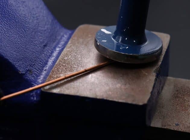 Wire-Wrapping Hand-Hammered Artistic Shawl Pin Tutorial 35
