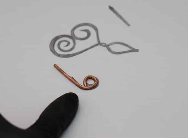 Wire-Wrapping Hand-Hammered Artistic Shawl Pin Tutorial 67