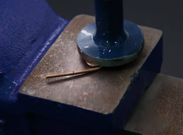 Wire-Wrapping Hand-Hammered Artistic Shawl Pin Tutorial 70