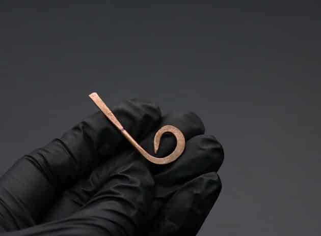 Wire-Wrapping Hand-Hammered Artistic Shawl Pin Tutorial 71