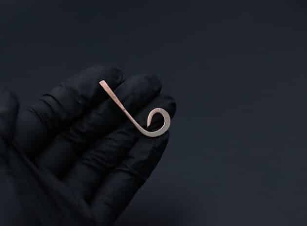 Wire-Wrapping Hand-Hammered Artistic Shawl Pin Tutorial 73