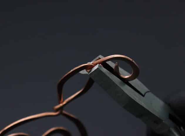Wire-Wrapping Hand-Hammered Artistic Shawl Pin Tutorial 85