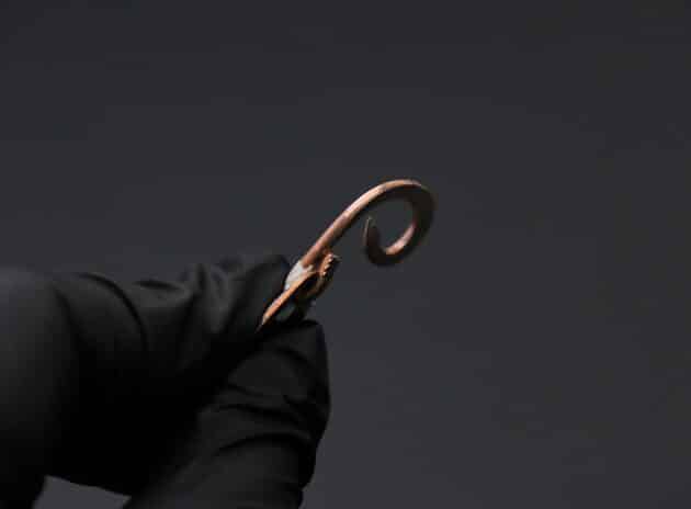 Wire-Wrapping Hand-Hammered Artistic Shawl Pin Tutorial 86