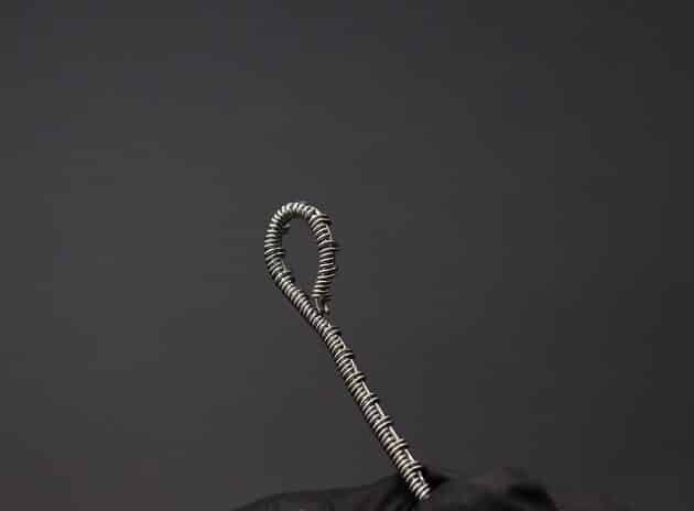 Wire-Wrapping Dainty Round Red Ruby Stone Pendant Tutorial 33