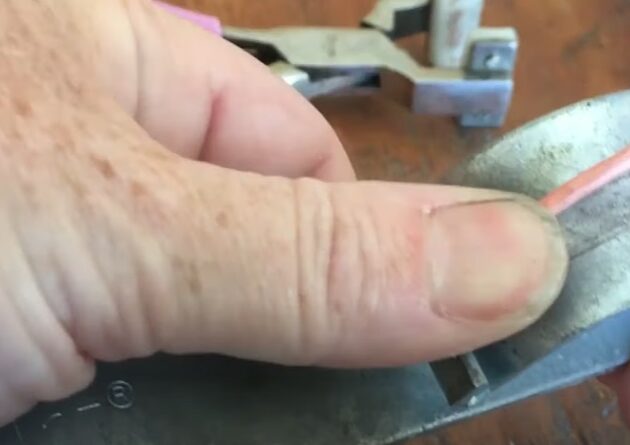 How I Make Copper Wire Cuff Bracelets 27