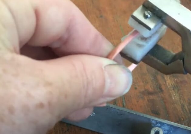How I Make Copper Wire Cuff Bracelets 29