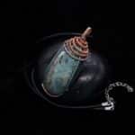 Wire Wrapping Coiled Spiral Large Gemstone Holder Pendant Tutorial 0