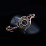 Wire-Wrapping Retro Nautical Birthstone Bracelet Tutorial 0