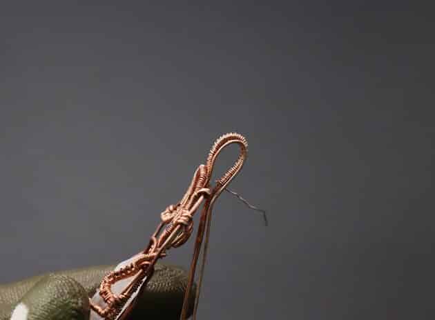 Wire-Wrapping Beautiful Hexagonal Crystal Point Pendant Tutorial 172