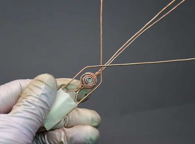 Wire-Wrapping Beautiful Hexagonal Crystal Point Pendant Tutorial 58