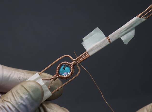 Wire-Wrapping Beautiful Hexagonal Crystal Point Pendant Tutorial 68