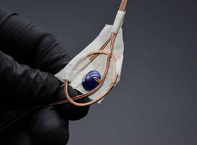 Wire Wrapping Abstract Geometric Round Gemstone Pendant Tutorial 22