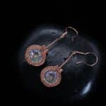 Wire-Wrapping Alluring Clear Crystal Drop French Wire Earrings Tutorial 0