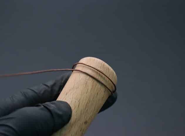 Wire-Wrapping Elegant Gold Copper Nautilus Bead Pendant Tutorial 4