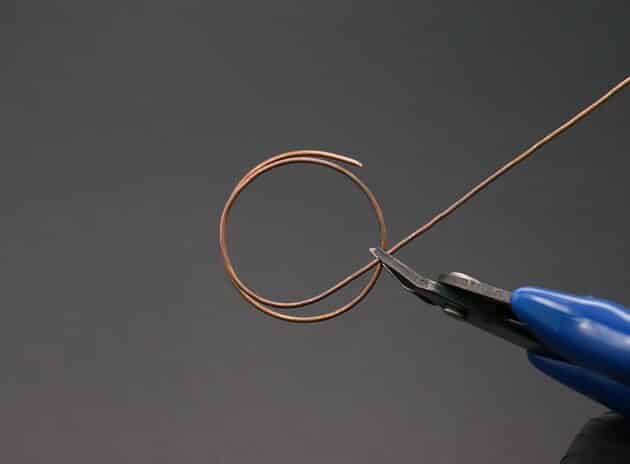 Wire-Wrapping Elegant Gold Copper Nautilus Bead Pendant Tutorial 6
