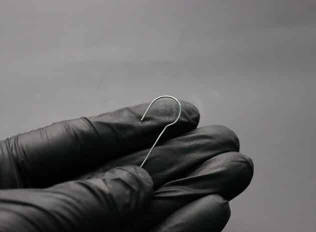 Wire-Wrapping Large Hammered Silver Circle Drop Earrings Tutorial 59