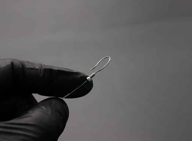 Wire-Wrapping Large Hammered Silver Circle Drop Earrings Tutorial 65