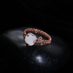 Wire-Wrapping Lovely Solitaire Fancy White Diamond Ring Tutorial 0