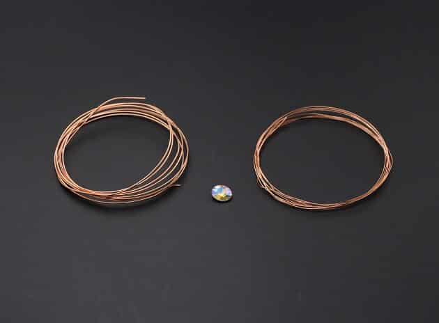 Wire-Wrapping Eugene Oval Diamond Woven Ring Band Tutorial 1